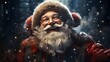 © Orca - Santa's Joyful Moment: A Close-up Glimpse of Christmas Merriment