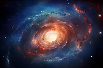 Wall Mural - spiral galaxy the milky way