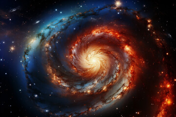 Wall Mural - spiral galaxy the milky way