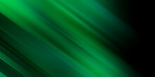 Abstract Background Made From Blurred Green Stripes With Place For Your Text