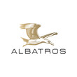 albatros  logo design vector icon symbol
