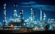 © Iaroslav Lazunov - Oil and gas industrial zone, oil refinery industrial pipelines, refining equipment, ecosystem and healthy environment concepts Generative AI