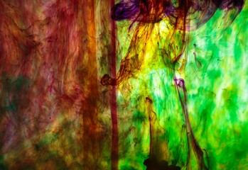 Wall Mural - Abstract and very colorful motion blur background