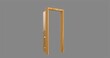 © Urieleich/Wirestock Creators - isolated door illustration 3d rendering
