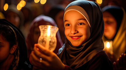 Wall Mural - Eid al-Fitr (Various Muslim countries) - Celebrates the end of Ramadan with feasts and prayers