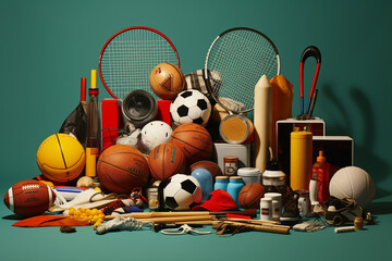  complete cool sports equipment