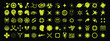 © Oleksandra - Y2k graphic icon set, retro futuristic space logo kit, brutalist acid groovy shapes collection. Planet symbol, modern 2000s cyber grid decoration clipart, 90s stars techno symbol. Y2k tattoo icon
