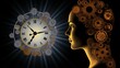Circadian rhythms are regulated by biological clocks known as circadian clocks..
