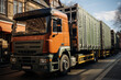 © Iryna - truck on the street close-up