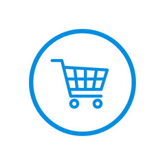 Poster - Shopping cart icon