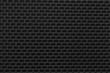 Pattern of black plastic surface background.