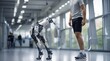 未来的な義足｜futuristic prosthetic leg. Generative AI