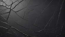 Black Anthracite Dark Gray Grunge Old Concrete Cement Blackboard With Cracks