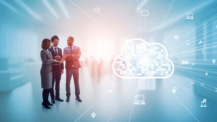 Poster - Multinational group meeting and cloud network