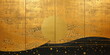 © killykoon - Abstract vintage Japanese calligraphy stroke painting style. lacquer painting. Hand edited generative AI.