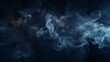 dark background decoration with light and smoke. Selective focus. Made with generative ai