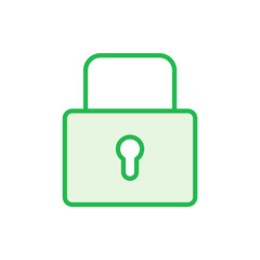 Lock icon set. Padlock icon vector. Encryption icon. Security symbol