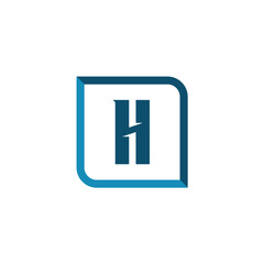 Initial Letter Logo H Template Vector Design