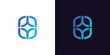 Unique and modern Spark logo design