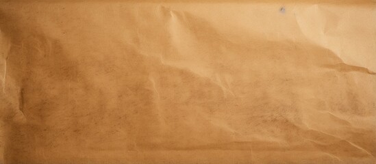 Wall Mural - Used for background old paper with a brown texture