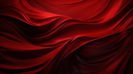 abstract red background with darker tones for depth and movement.