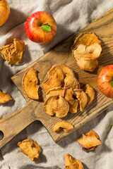 Poster - Vegan Homemade Healthy Apple Chips