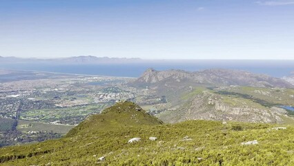 Wall Mural - View from Constantiaberg Mountain, Cape Town, South Africa