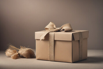 gift box with ribbon