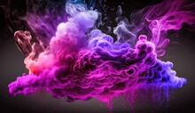 Purple Mist Background