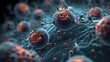 © natalikp - nanobots around human cells