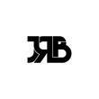 © ahmad ayub prayitno - jrb lettering initial monogram logo design