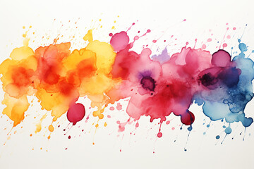 Wall Mural - watercolor abstract background