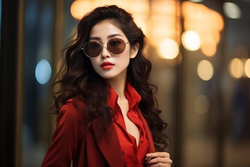 Wall Mural - Asian woman - professional business woman.