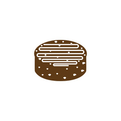 Sticker - cake logo icon