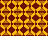 Fototapeta Zachód słońca - seamless pattern with shapes
