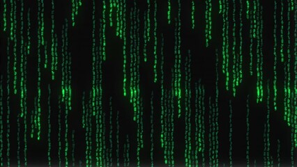 Digital background green matrix.  Abstract Technology Background. Web Developer. Computer Code. Programming. Coding. Hacker concept. Garbled characters.