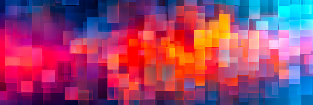 abstrakter Hintergrund mit geometrischen Elementen. Generiert mit KI