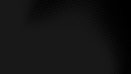 Wall Mural - abstract dots halftone black gray color pattern gradient texture background.