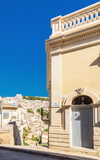 Fototapeta Uliczki - street view in Ragusa Ibla, Sicily, Italy