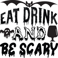 Poster - Eat Drink And Be Scary