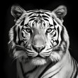 The image of a bengal tiger
