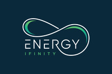 Energy Infinity Logo Design Vector With Creative Element Concept