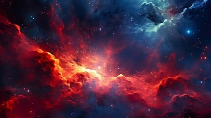 Wall Mural - galaxies, nebula and stars in space. abstract space background.