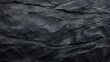 Black stone texture isolated background. AI generated image