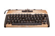 Rusty old vintage typewriter