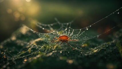 spider on web