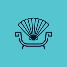 Luxury Shell Furniture Logo Design
