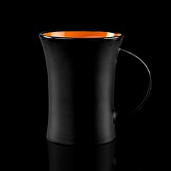 Canvas Print - Full cup of tasty hot espresso coffee