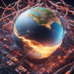Wall Mural - Internet