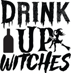 Poster - Drink Up Witches